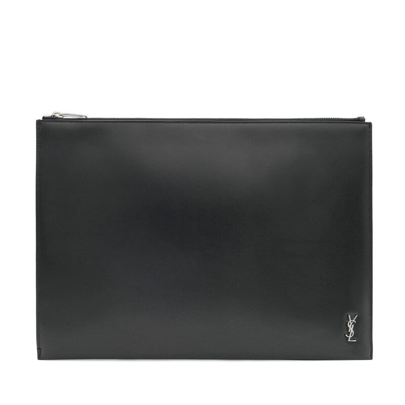 [스크래치][생로랑] 미니 모노그램 클러치 607782 1JB0E 1000 - Saint Laurent