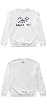 [말본] M-7389-WHT 스팅어 크루넥 맨투맨 화이트 남성 맨투맨 / TR 썸네일 3