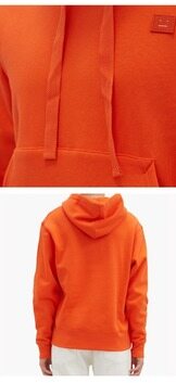 [아크네] 2HK173 OR 페리스 페이스 패치 후드 오렌지 남성 후드 / TJ 썸네일 4