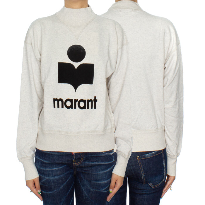 이자벨마랑 25SS MOBY 모비 모크넥 맨투맨 SW0003FA A1M07E 23EC - Isabel Marant