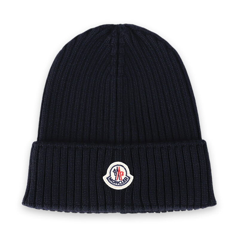디몬트 몽클레어 키즈 와펜 패치 울 비니(네이비) 3B00009 M1131 742 - Moncler