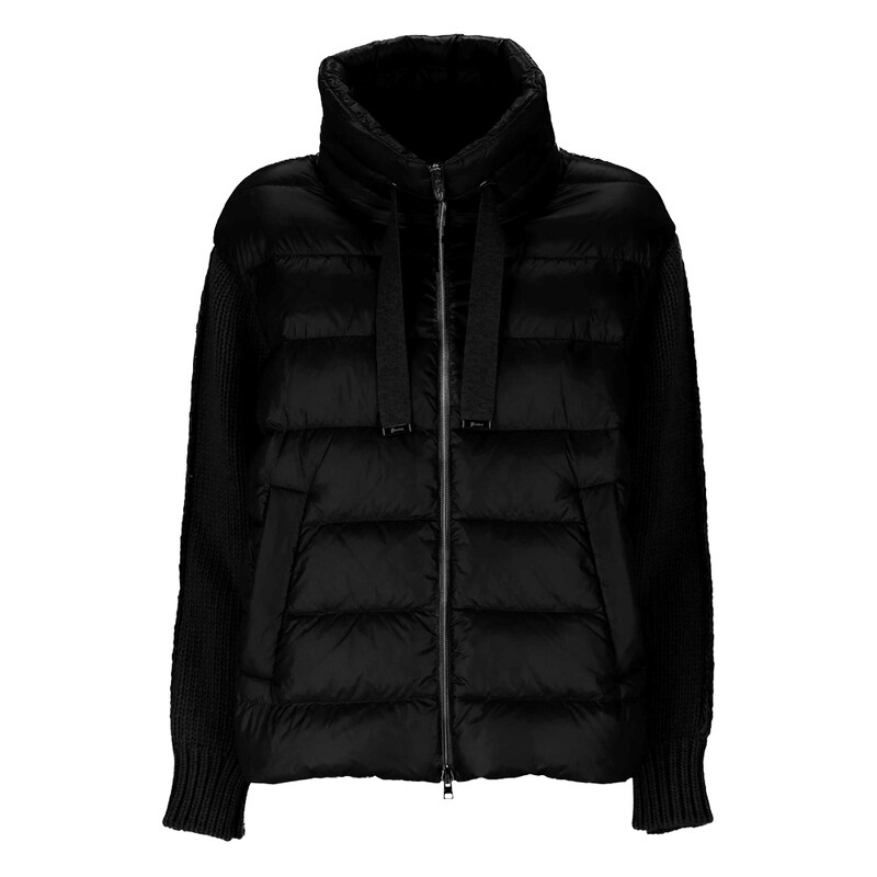 25FW 경량 니트 리조트 자켓 블랙 PI00138DR 12017Z 9300 - Herno