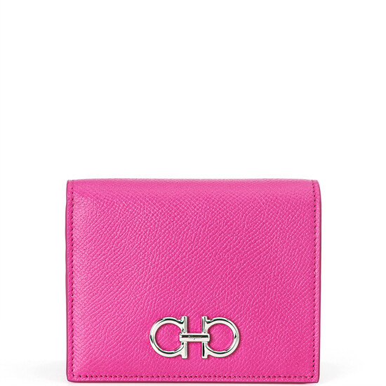 페레가모 4CC 더블 간치니 반지갑 11 셔리즈 22D780 779136 - Salvatore Ferragamo