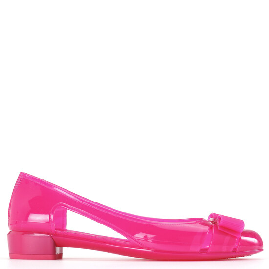 페레가모 바라 젤리 펌프스 핫핑크 035656 0751452 - Salvatore Ferragamo