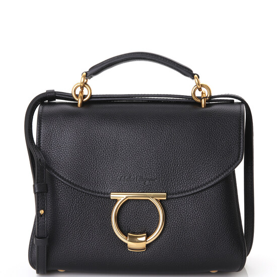 페레가모 마고 27 탑 핸들 백 네로 21H493 720168 - Salvatore Ferragamo