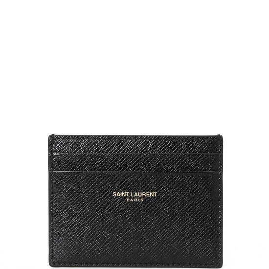 생로랑 5CC 로고 카드지갑 10 블랙 375946 H3Z0W 1000 - Saint Laurent