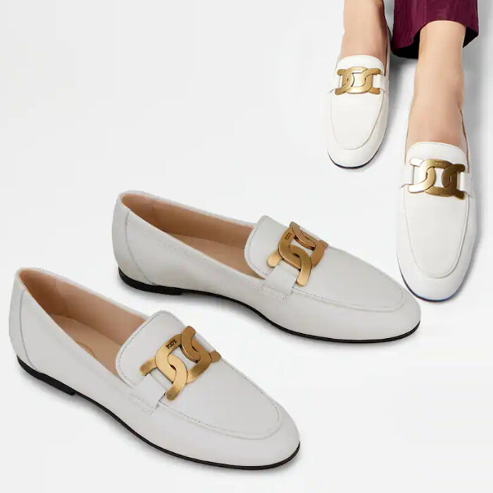 토즈 XXW79A0DD00 MID B001 케이트 여성 로퍼 - Tods