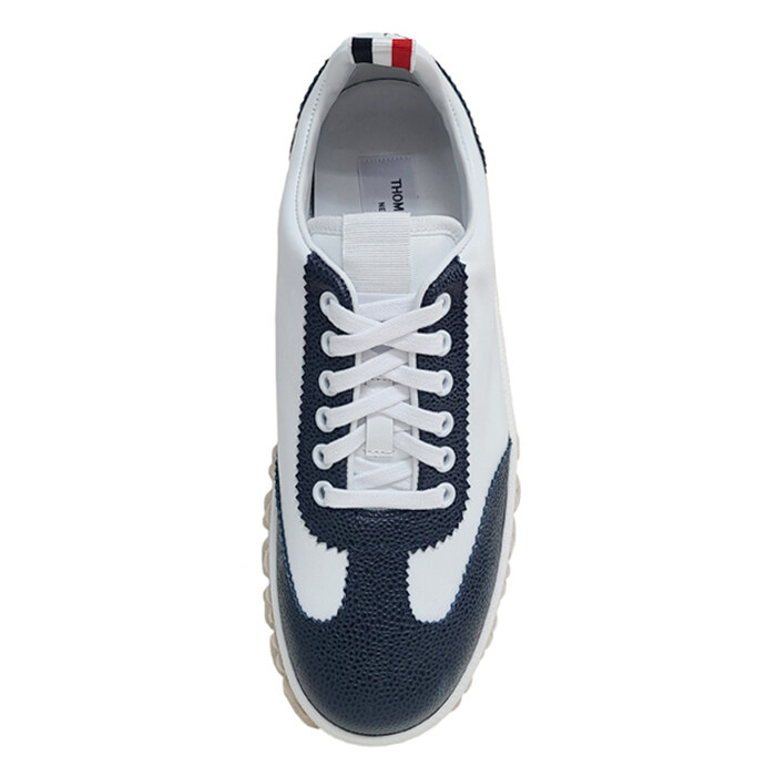 톰브라운 MFD254A05584 979 레더 웨빙솔 스니커즈 - Thom Browne