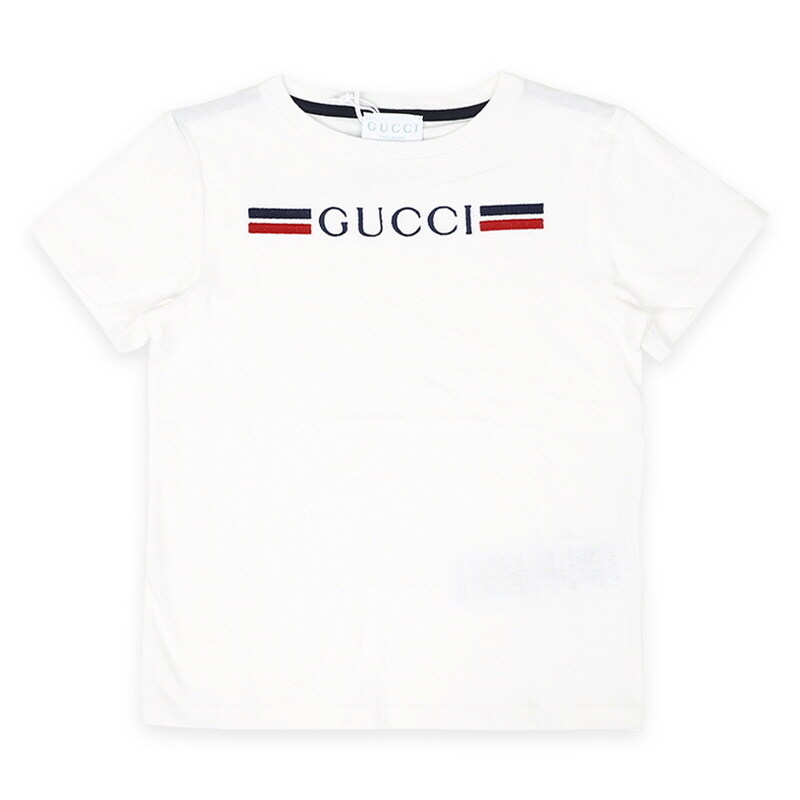 디몬트 구찌 키즈 로고 프린팅 반팔(화이트) 547559 XJGYC 9024 8,10 - Gucci