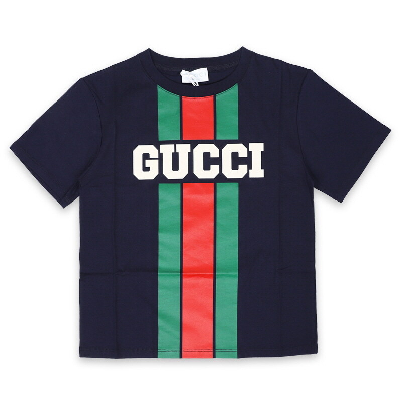 디몬트 구찌 키즈 빅로고 프린팅 반팔(네이비) 575114 XJGN7 4392 8,10 - Gucci