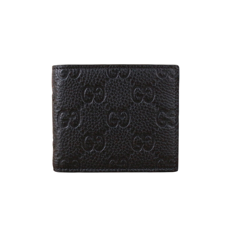 구찌 임프린트 레더 남성 반지갑 블랙 835001 AAE1T 1000 - Gucci