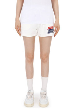 디몬트 23 S/S 오트리 여성 액션 피플 프린팅 숏팬츠(화이트) SHIW 2371 썸네일 3