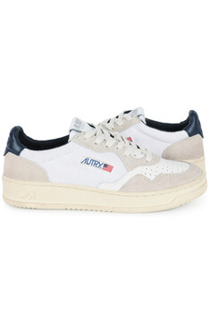 디몬트 22 S/S 오트리 남성 메쉬 스웨이드 메달리스트 로우탑(화이트/네이비) AULM DO06 썸네일 3