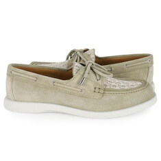 디몬트 24 S/S 디올 남성 스웨이드 오블리크 그랑빌 보트 슈즈(베이지) 3DE384ZWN 161 썸네일 2