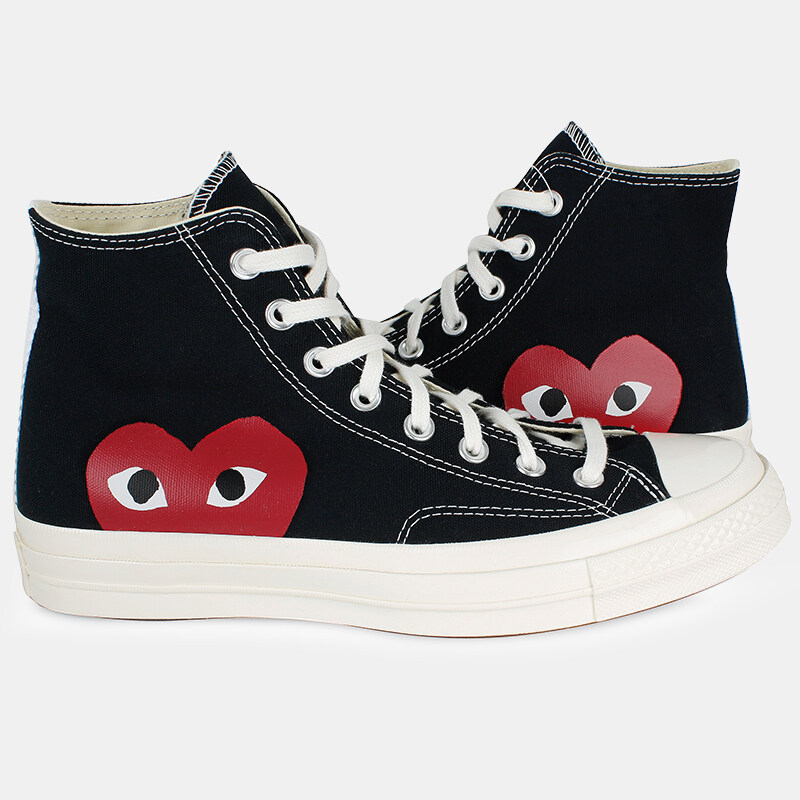 디몬트 22 F/W 꼼데가르송 공용 컨버스 척테일러 하이탑(블랙) AZ-K112-001-1 - Comme des Garcons