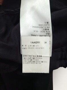 [중고명품/루이스잇] 38 / 루이비통 블랙 금장 사이드 지퍼 조거팬츠 썸네일 4