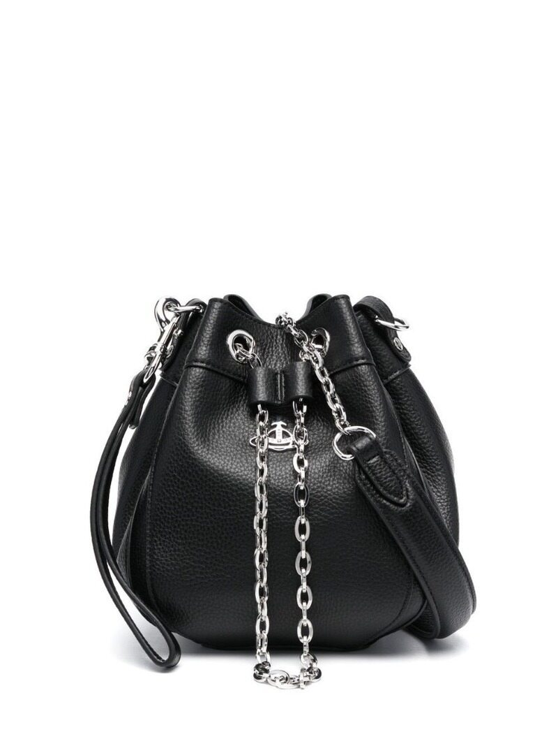비비안 웨스트우드 크리시 스몰 버켓 블랙 여성 파우치 - Vivienne Westwood
