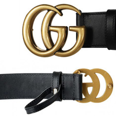 GUCCI 구찌 벨트 400593 AP00T 1000 / 남성 정장벨트 썸네일 1
