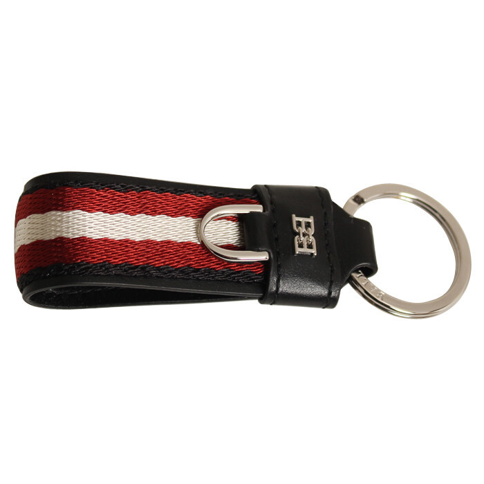 BALLY 발리 키홀더 BARONN TSP I337P RED/BONE/BLACK/키홀더 - Bally