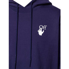 Off White 오프화이트 후드티 OMBB051R21FLE002 4632 PURPLE/후드티 썸네일 3