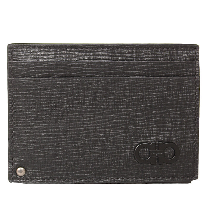 Ferragamo 페라가모 카드케이스 66A061 0733292 NERO R /DARK RAIN - Salvatore Ferragamo