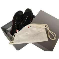 Thom Browne 톰 브라운 스니커즈 MFD243A-F0102 001 BLACK / 남성 스니커즈 썸네일 4