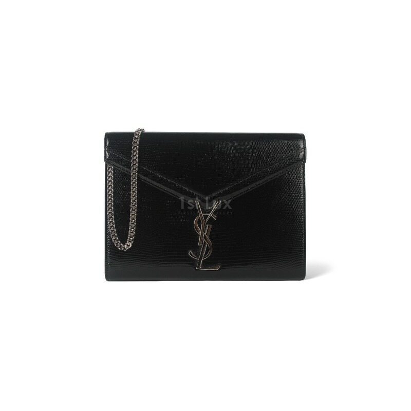 생로랑 모노그램 체인지갑 WOC 스네이크 라이크 레더 숄더백 582334 1KM3N 1048 - Saint Laurent