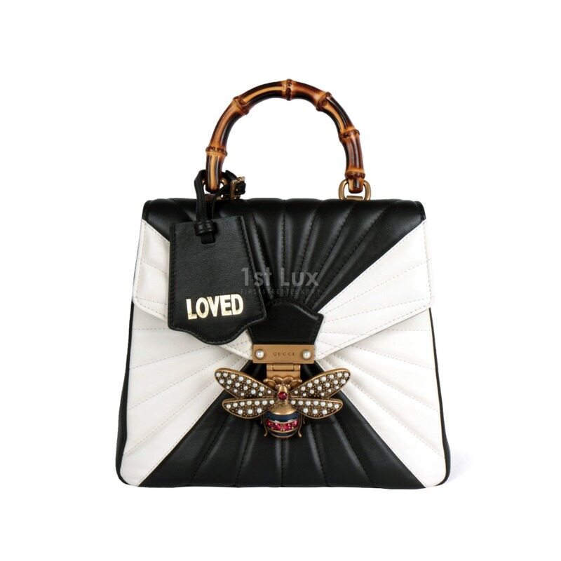 구찌 퀸 마가렛 뱀부 탑핸들 투웨이 토트 겸 백팩 476664 D8GRT 8350 - Gucci