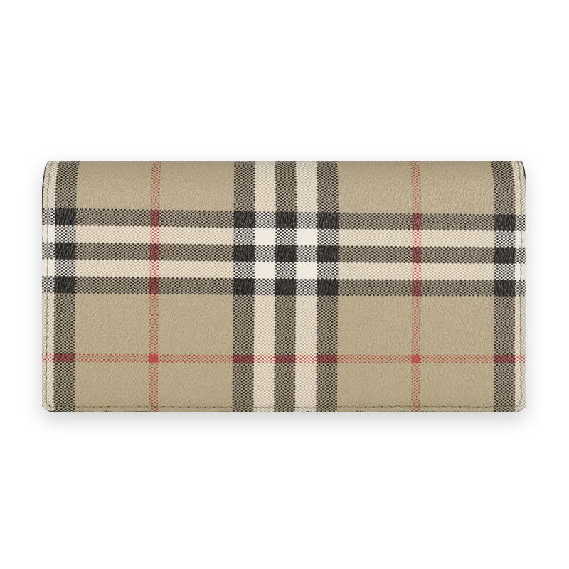 디몬트 24 S/S 버버리 남성 체컬드 바이폴드 장지갑(베이지) 8084168 - Burberry