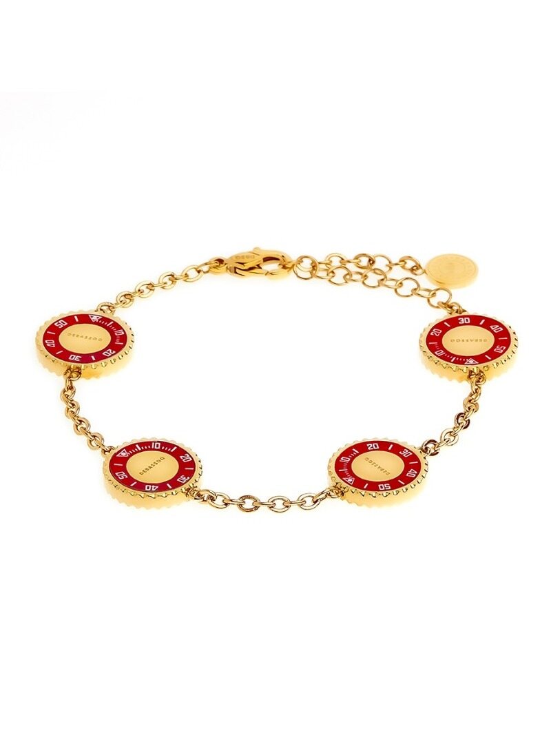 드바스크 WN4골드 더블레드 공용 팔찌 WN4pdt GOLD red/red  - DEBASSQQ