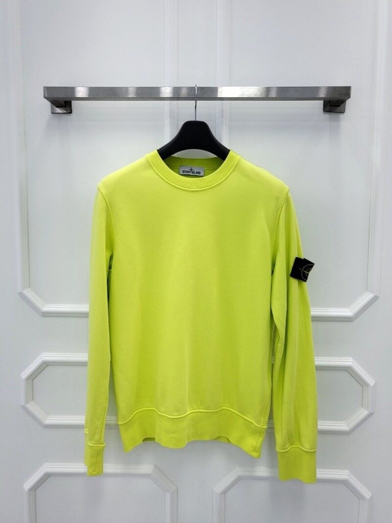 [미다스] 스톤아일랜드 네온 와펜 라운드 맨투맨 M 761563051 - Stone Island