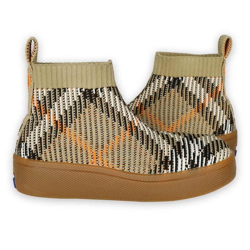 디몬트 버버리 키즈 빈티지 체크 니트 미들 부츠(베이지) 8099962 - Burberry