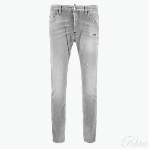디스퀘어드2 그레이 워시 스케이터 진 S74LB1754 S30260 852 - Icon Ibrahimovicxdsquared2