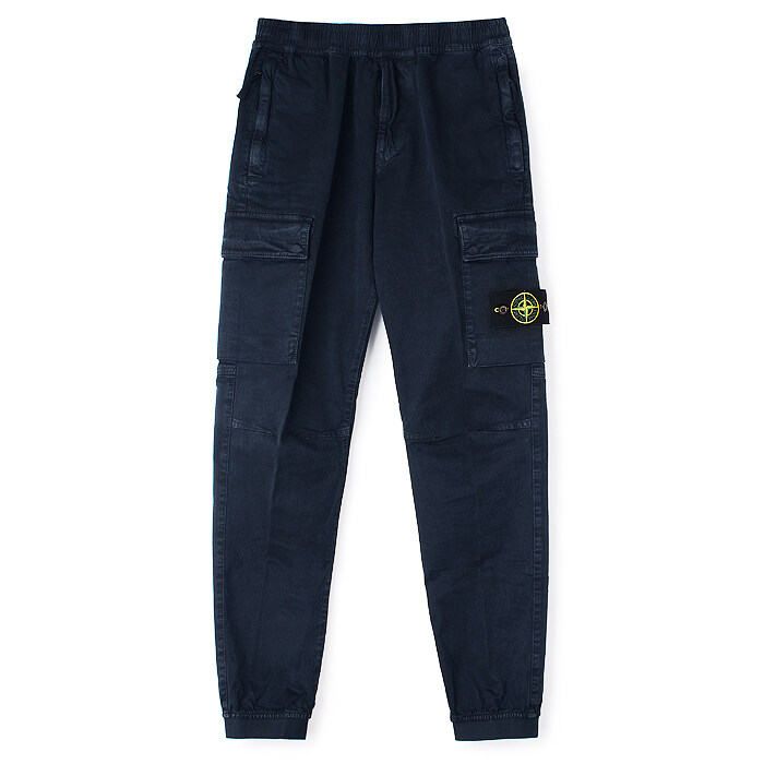 25FW 스톤 와펜 밴딩 카고바지 네이비 K2S153100033 S00L1 V0120 - Stone Island