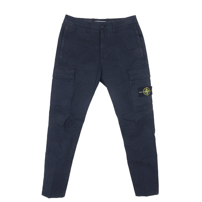 스톤아일랜드 테이퍼드 핏 카고팬츠 네이비 811530410 V0020 - Stone Island