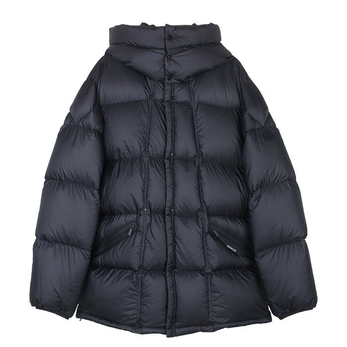 몽클레르 매트블랙 LOFF 남성 후드 패딩 1A00132 597Y2 778 - Moncler
