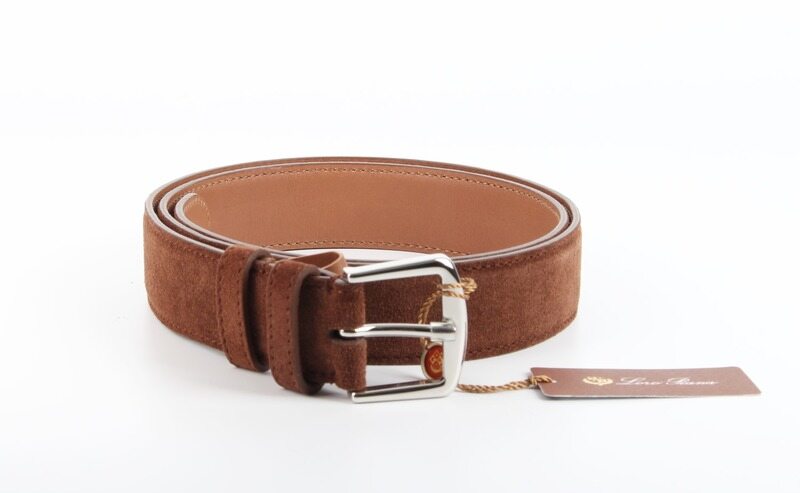 로로피아나 스웨이드 벨트 3.5cm - Loro Piana