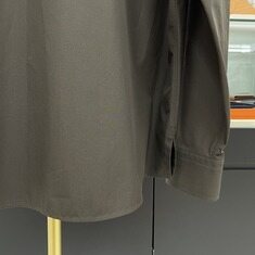 [더럭스] 에르메스 박시 핏 오버 셔츠 브라운 H566180 썸네일 5