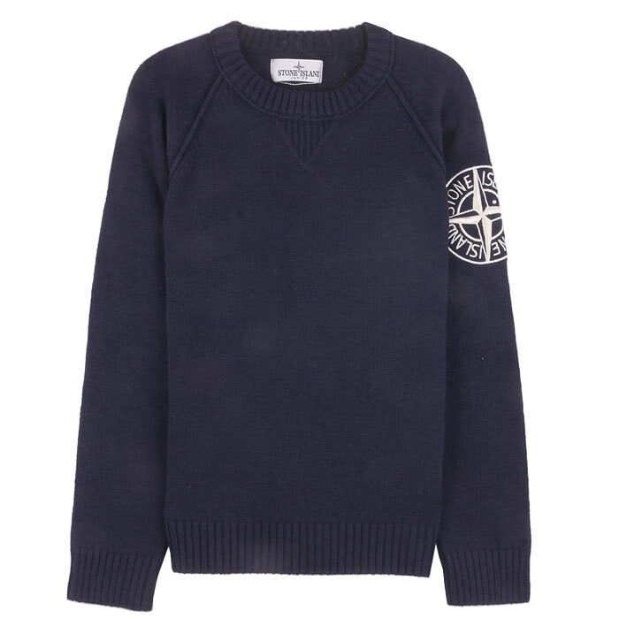 스톤아일랜드 키즈 캐시미어 울 스웨터 7716507A1 V0020 - Stone Island