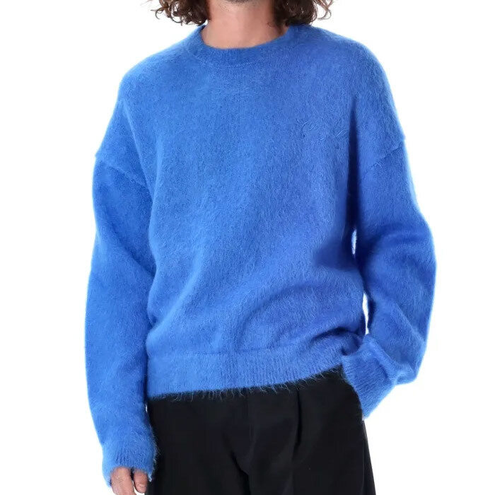 오프화이트 모헤어 스웨터 OMHE137F22KNI001 4545 - Off White