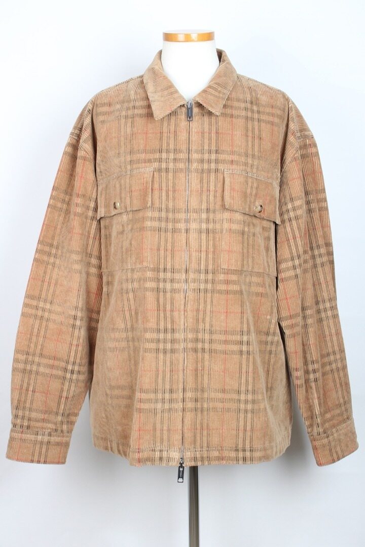 버버리 코듀로이 셔츠 자켓 XXL(110-115) - Burberry
