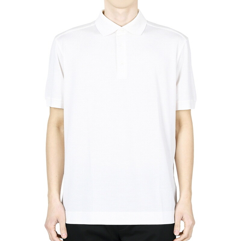 디몬트 에르메네질도제냐 남성 코튼 실크 PK반팔(크림) UF341A9 F786 N01 - Ermenegildo Zegna