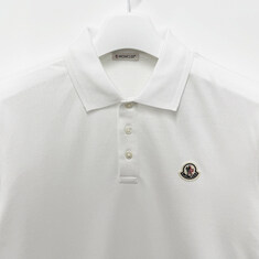 논현 더팩토리 25FW 몽클레어 남성 로고 패치 폴로 반팔티 / 화이트 (8A00014 84556 002) 썸네일 2