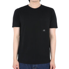 디몬트 23 S/S CP컴퍼니 남성 미니 로고 포켓 반팔(블랙) 14CMTS182A 005431G 999 썸네일 2