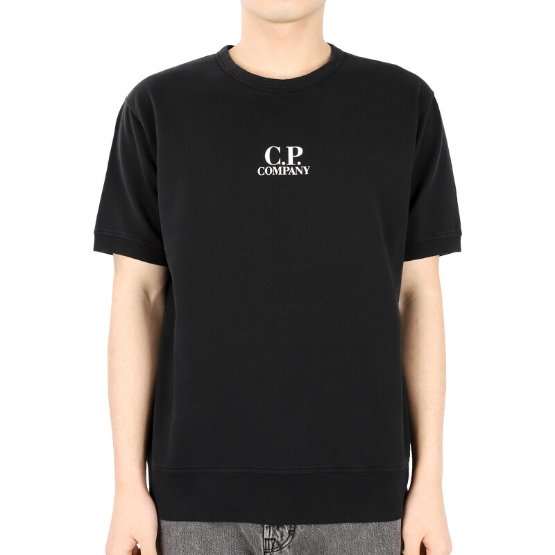 디몬트 23 S/S CP컴퍼니 남성 로고 프린팅 반팔(블랙) 14CMSS183A 002246G 999 - CP company