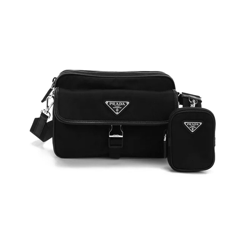 25FW 리나일론 숄더/크로스백 블랙 2VH133 2DMH F0002 - Prada