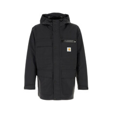 25FW 바우든 로고 패치 후드 자켓 블랙 I035246 00EXX 썸네일 1