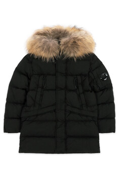 디몬트 23 F/W CP컴퍼니 키즈 유에이 맥트턴 고글 다운 파카(블랙) 15CKOW013B 005709G 999 썸네일 3