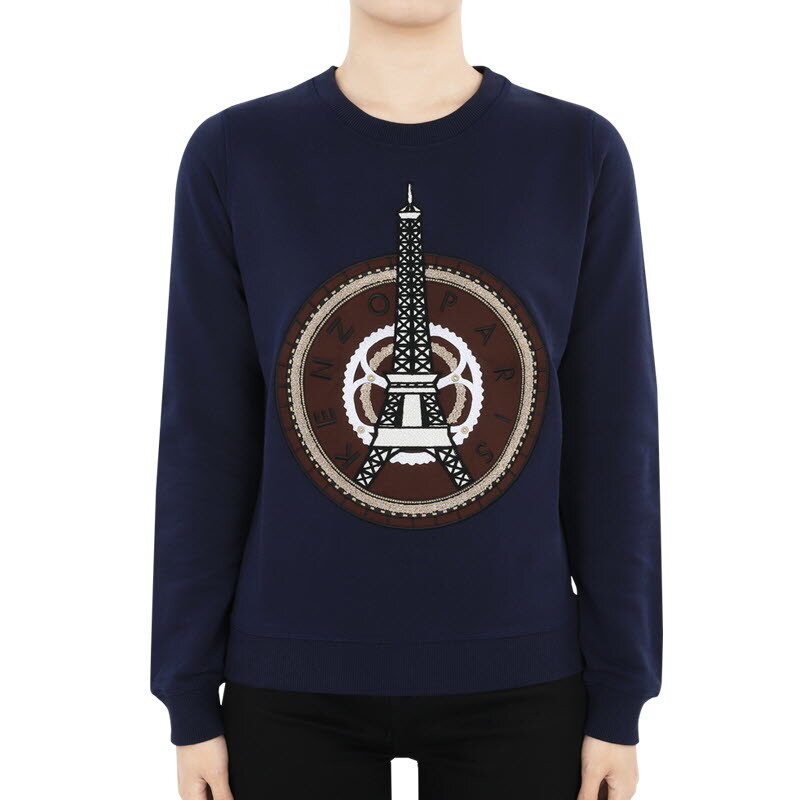디몬트 16 F/W 겐조 여성 에펠탑 맨투맨(네이비) 2SW742 4XJ 78 - Kenzo