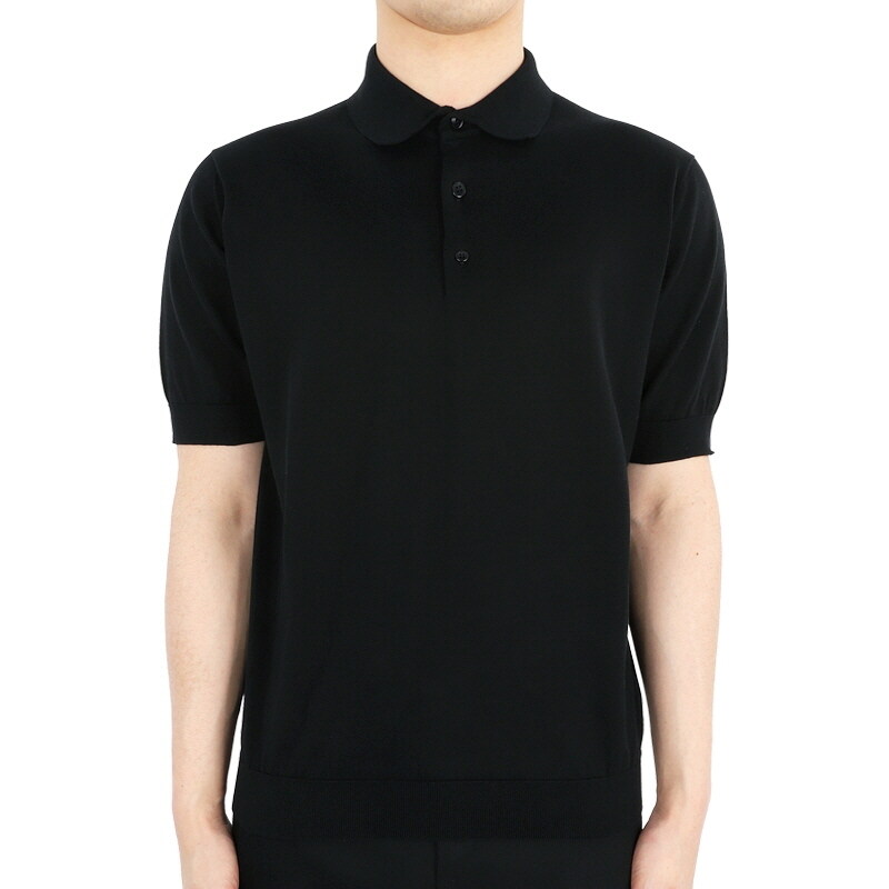 디몬트 24 S/S 라르디니 남성 숏 슬리브 코튼 PK 반팔(블랙) EQLPMC65 EQ62035999 - Lardini
